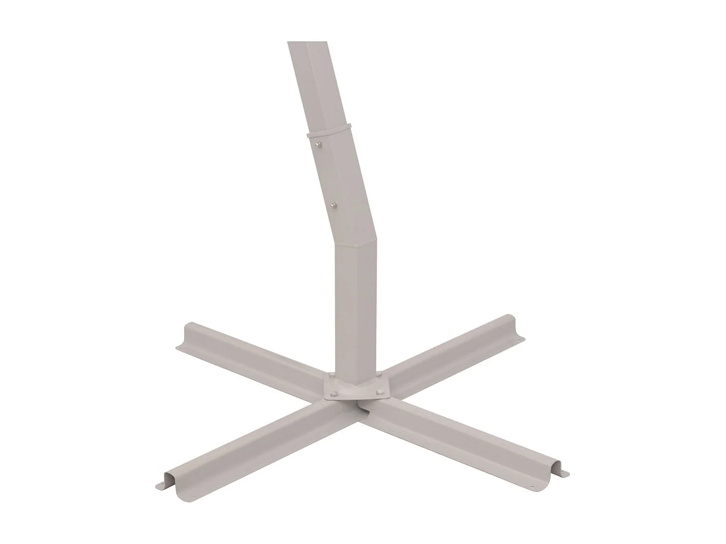 Sophie-Coraline-Rose  Parasol suspendu avec poteau en aluminium 300x300 cm vert