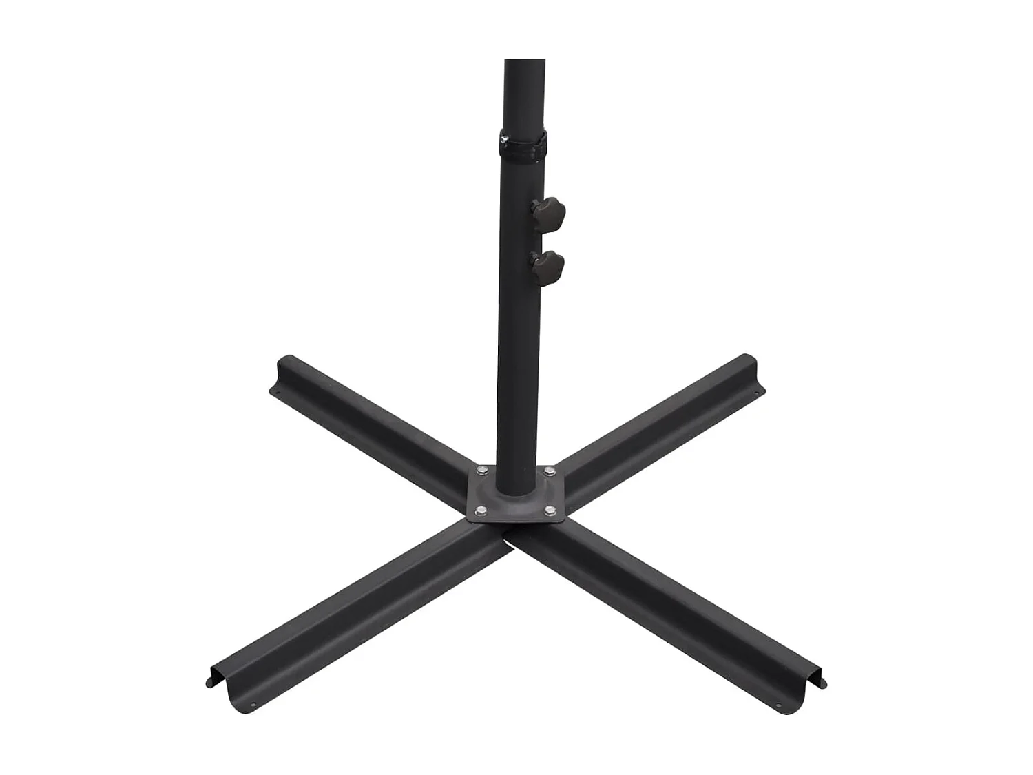 Kristine Marie  Parasol de jardin en porte-à-faux 3 m vert