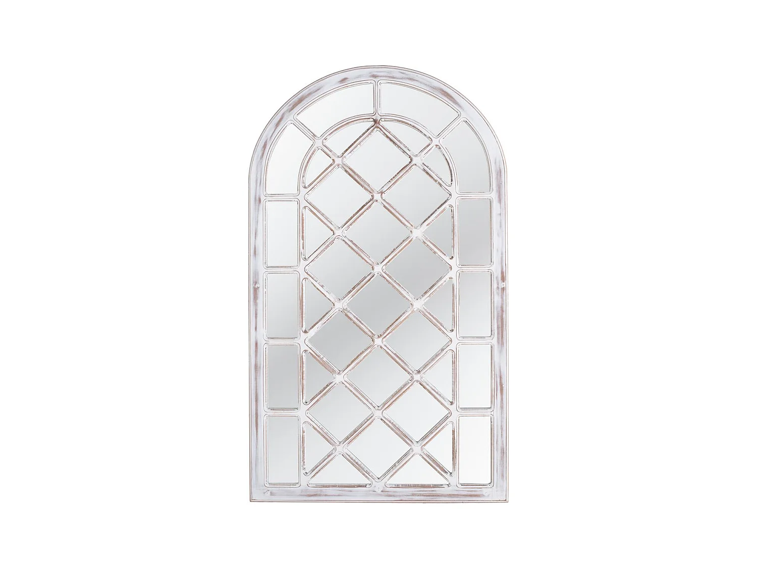 Miroir artisanal en MDF. Le produit peut présenter des irrégularités et des variations de finition par rapport à l'image.