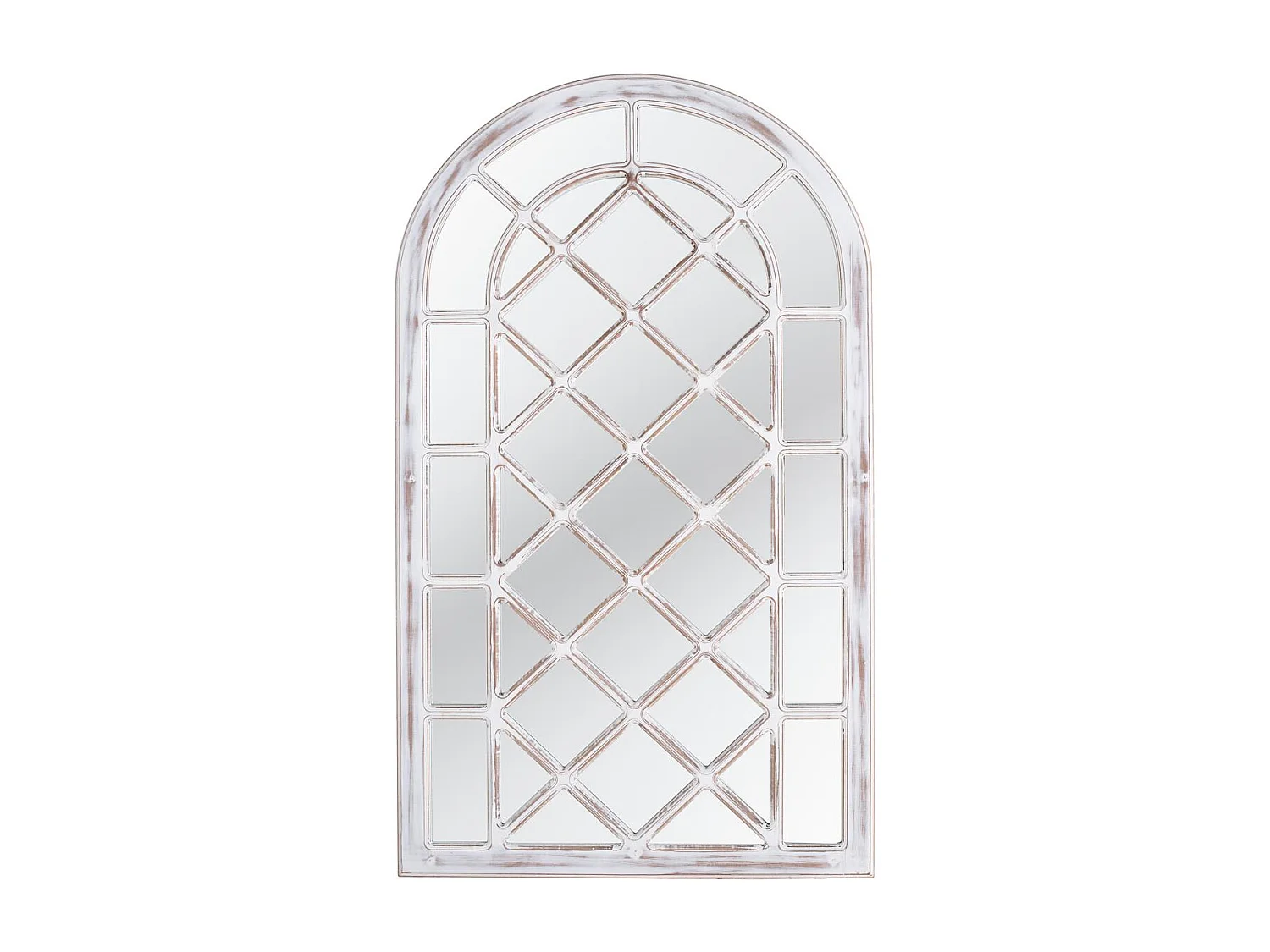 Miroir artisanal en MDF. Le produit peut présenter des irrégularités et des variations de finition par rapport à l'image.