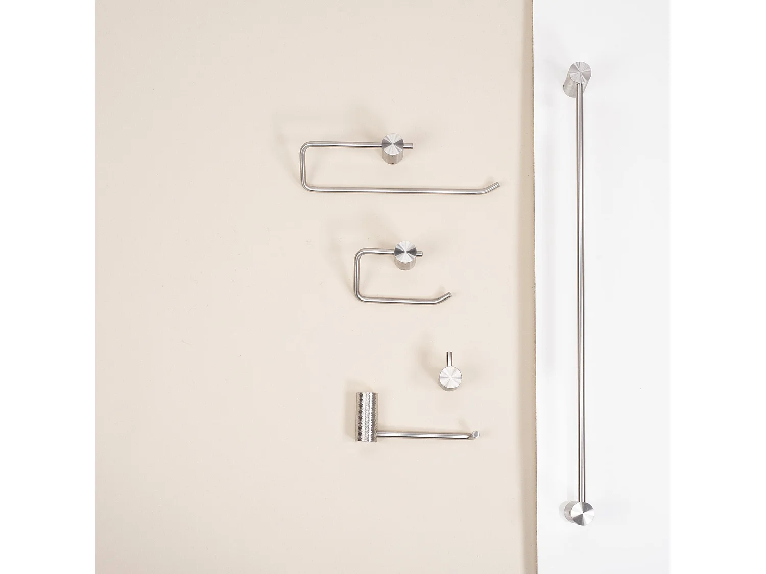 Porte Papier-Toilette Rea 9711 Prism Brush Nickel