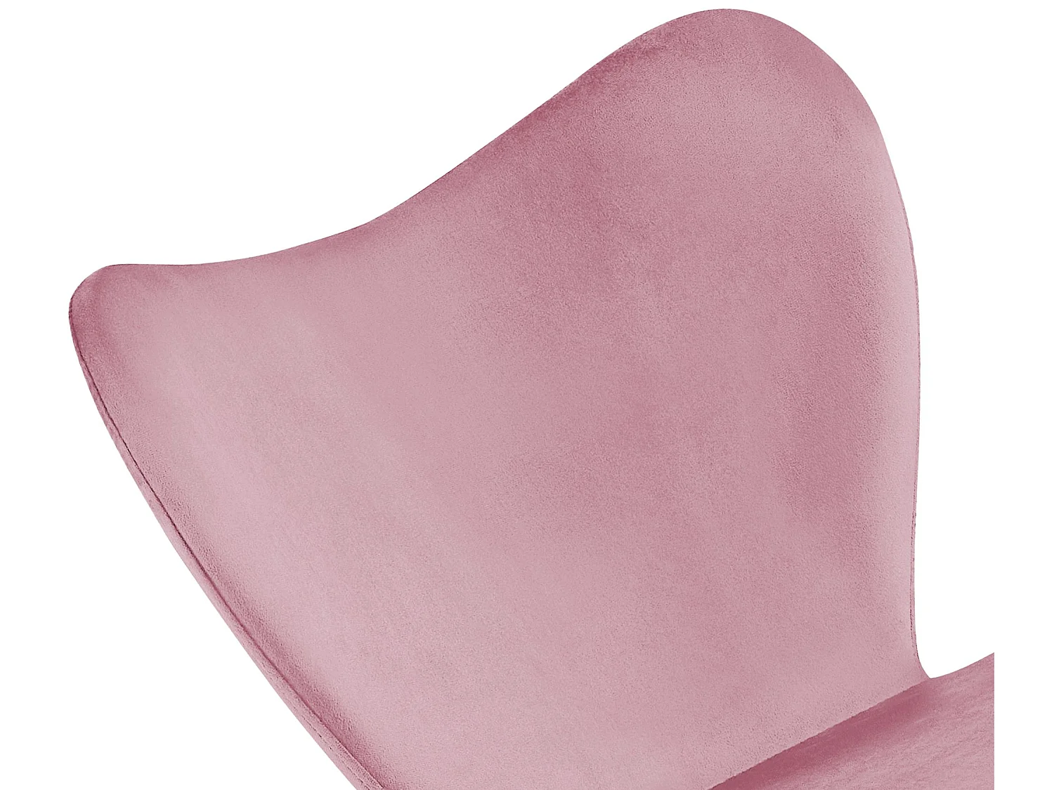 chaise salle à manger - Velours - Rose - Maika