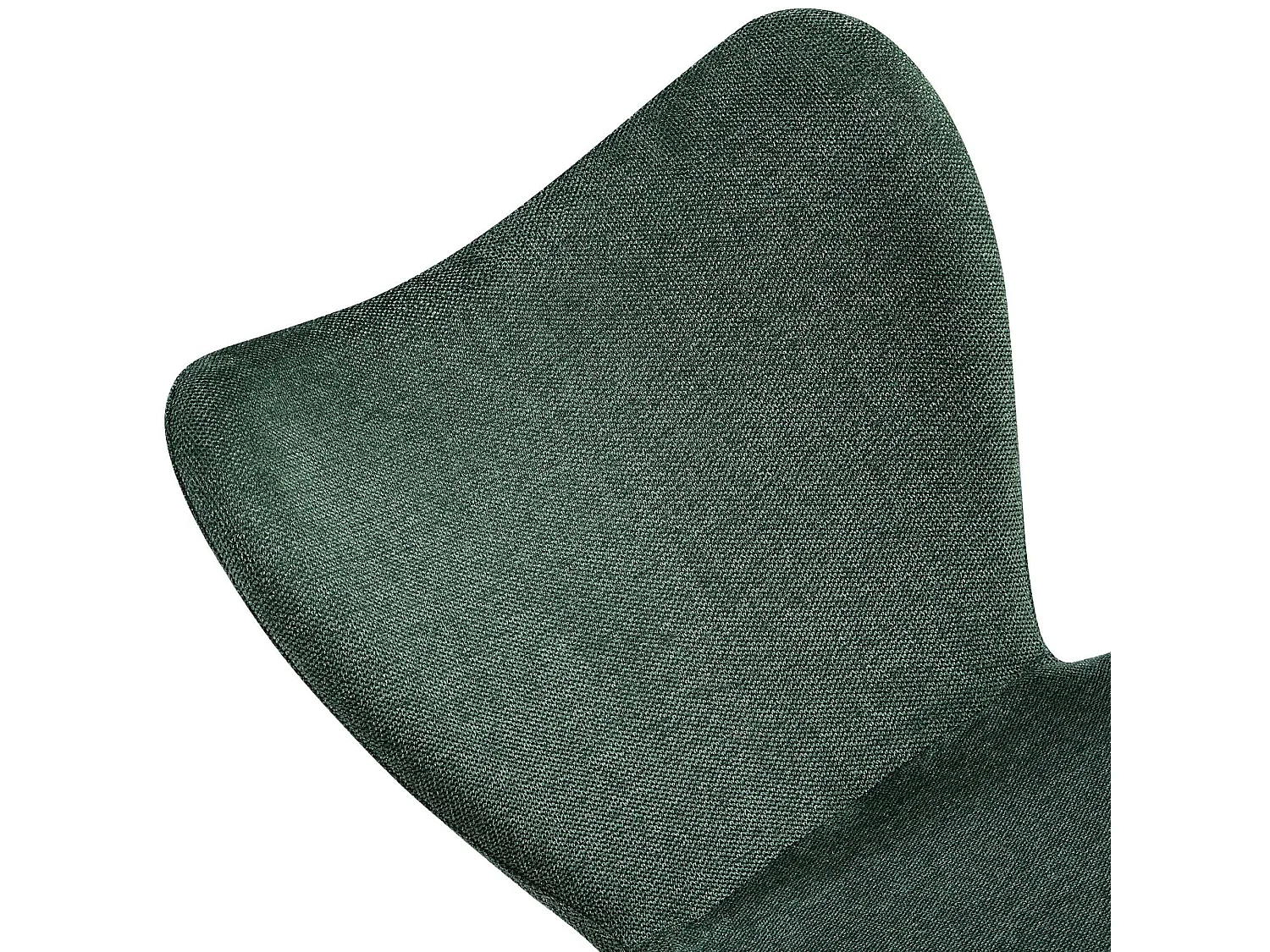chaise salle à manger - Tissu - Vert - Maika