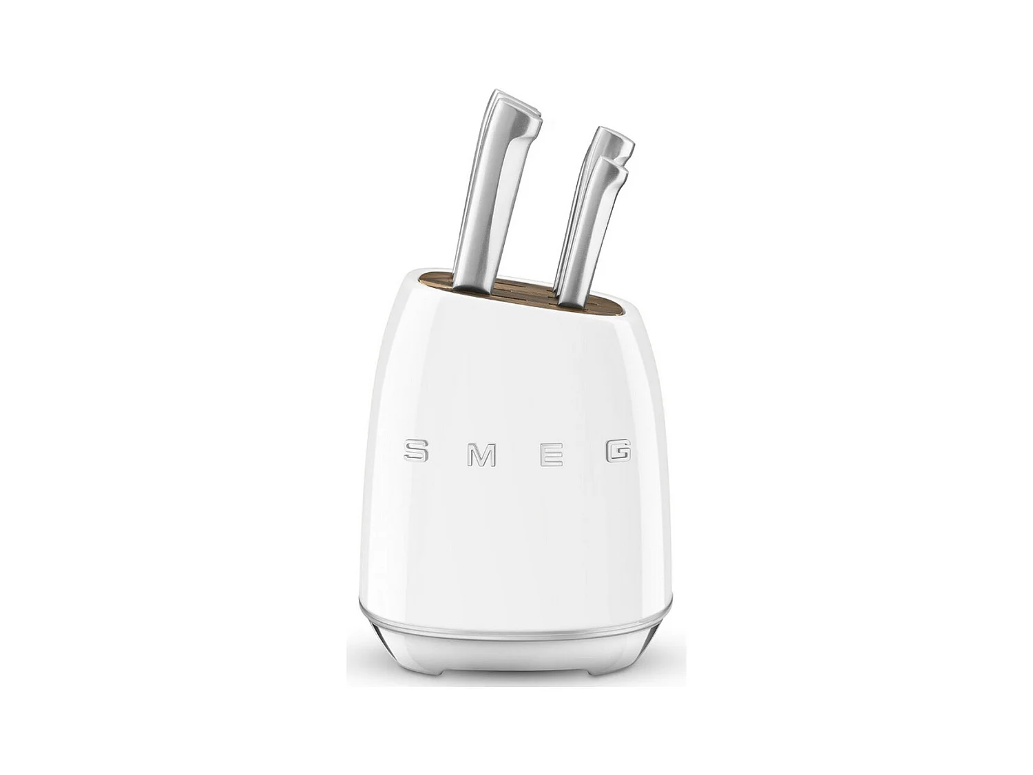 Smeg Bloc de 6 couteaux blanc - KBSF02WH