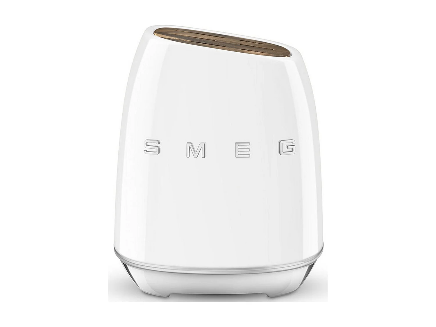 Smeg Bloc de 6 couteaux blanc - KBSF02WH