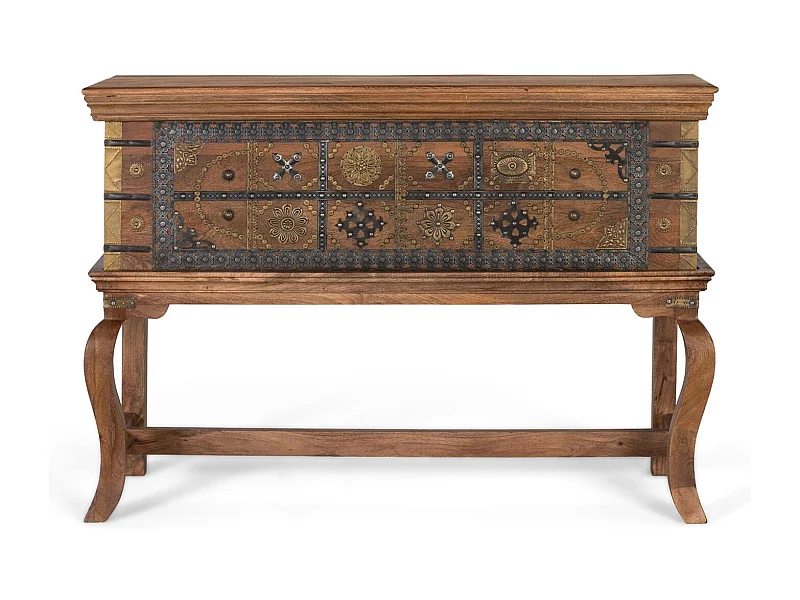 Antiker Konsolentisch aus Mangoholz