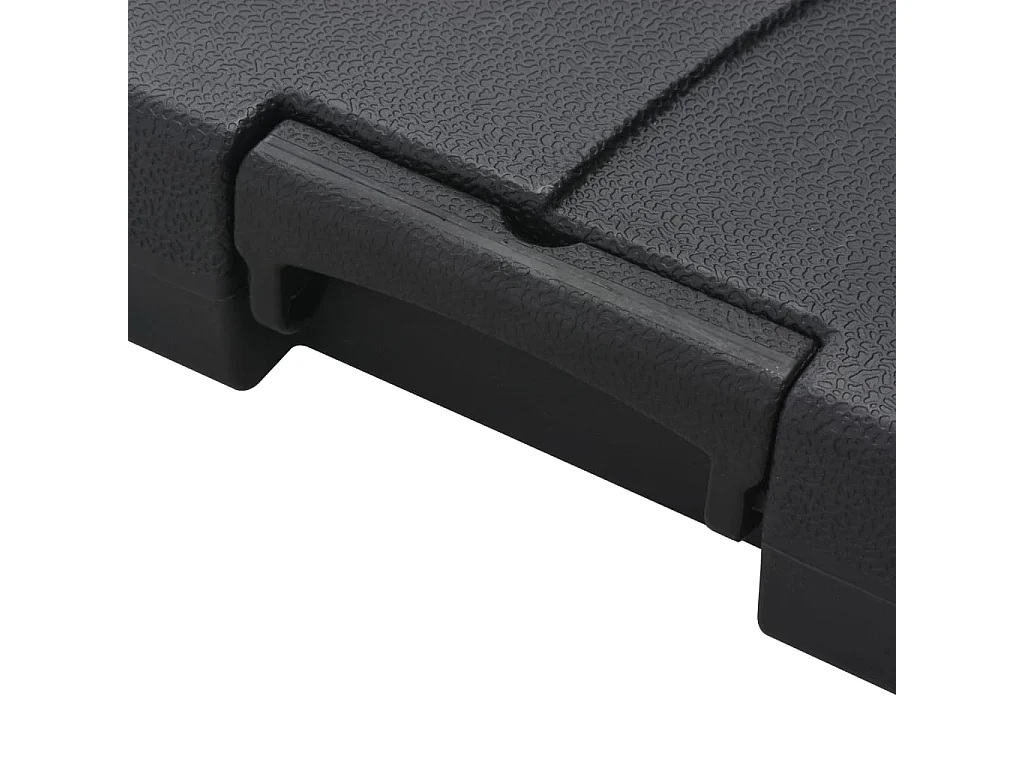 Ørjan  Parasol de jardin avec base portable taupe