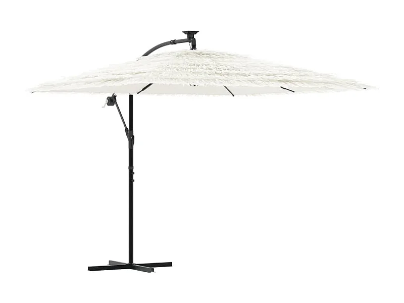 Beline  Parasol met stalen paal 269x269x235 cm wit