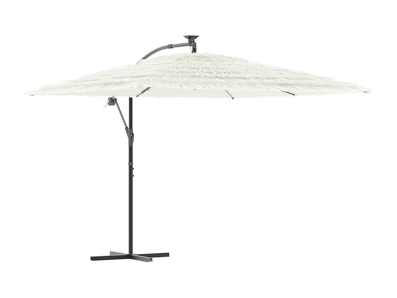 Beline  Parasol met stalen paal 290x290x238 cm wit