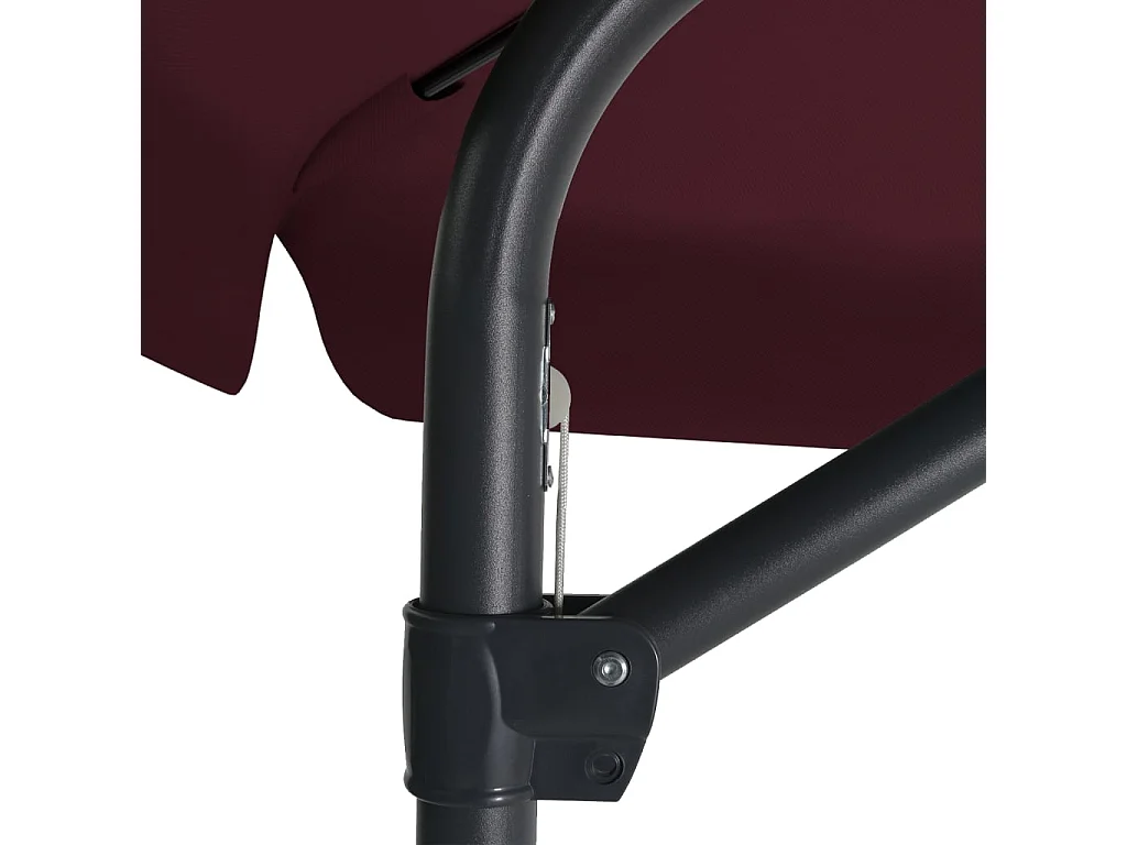 West Pittston  Parasol met stalen paal 300 cm bordeauxrood