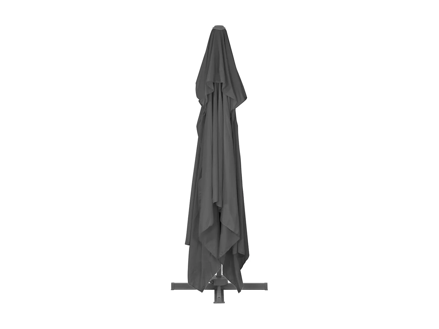 Gunn  Sombrilla de jardín con base portátil gris antracita