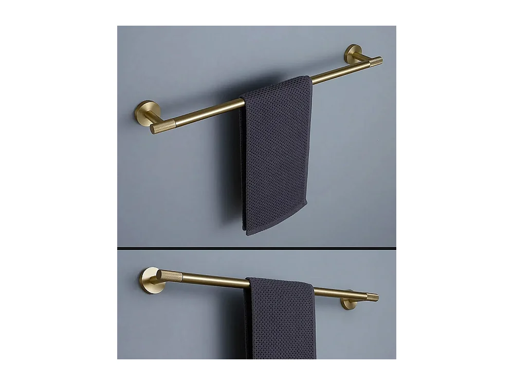Portasciugamano Da Bagno Rea 6603 Modern Brush Gold
