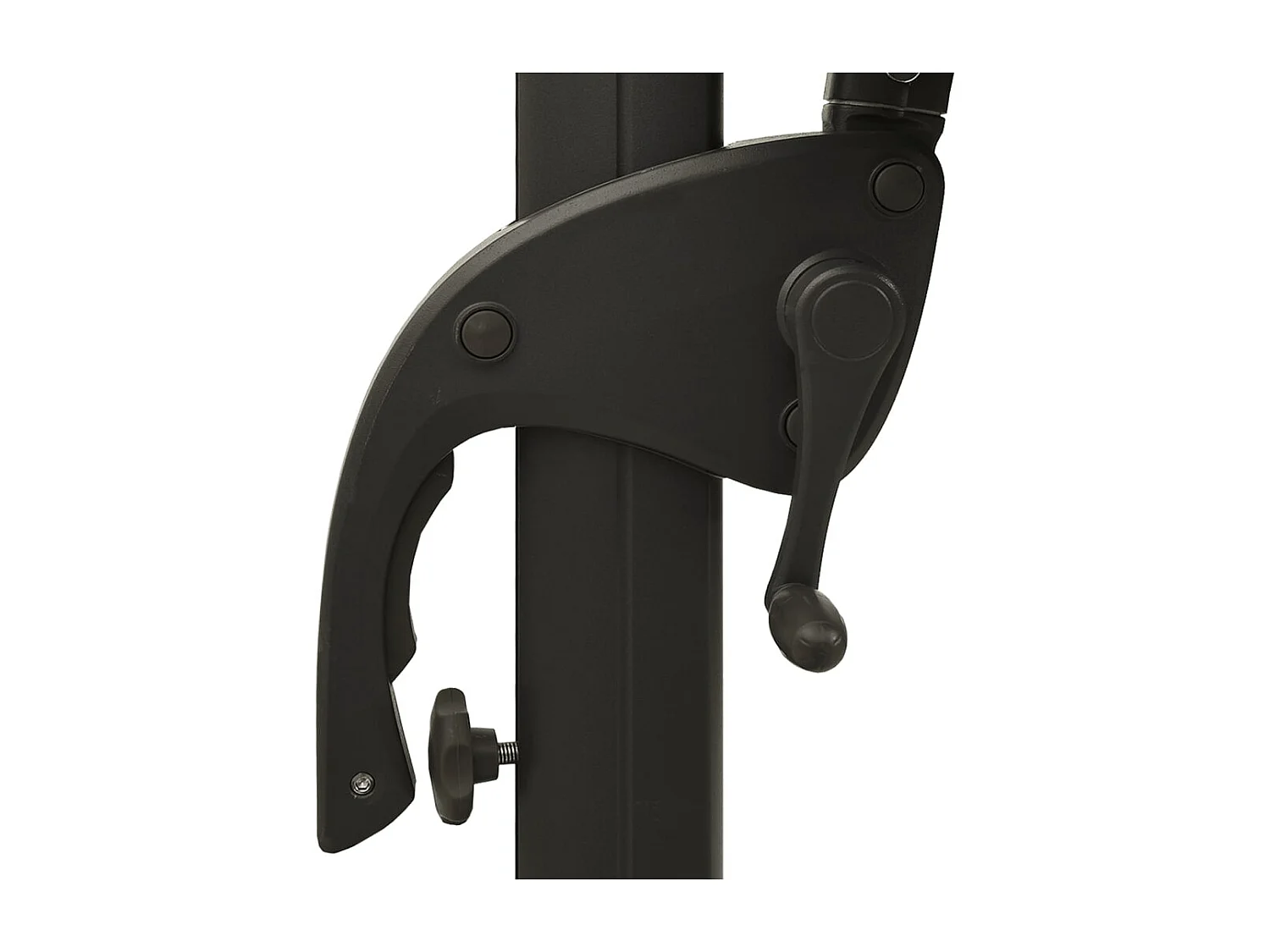 Roosendaal  Parasol 4-laags met aluminium paal 3x3 m azuurblauw