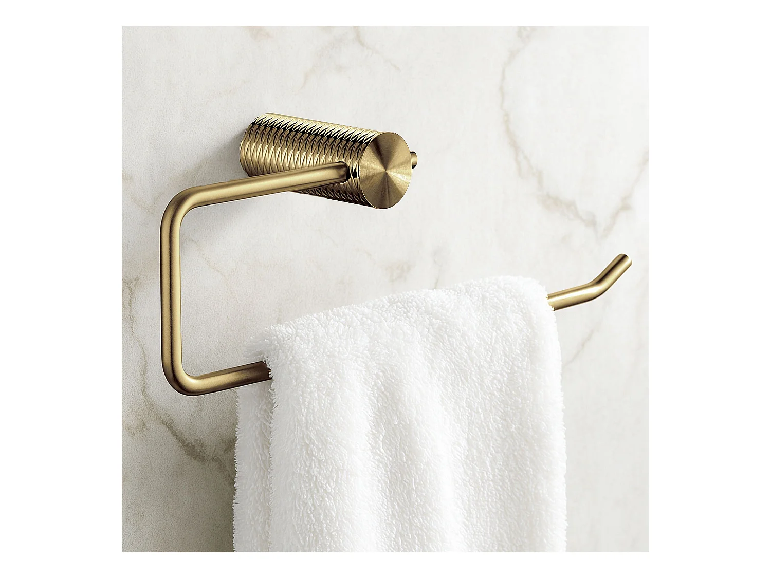 Portasciugamano Da Bagno Rea 9710 Prism Brush Gold