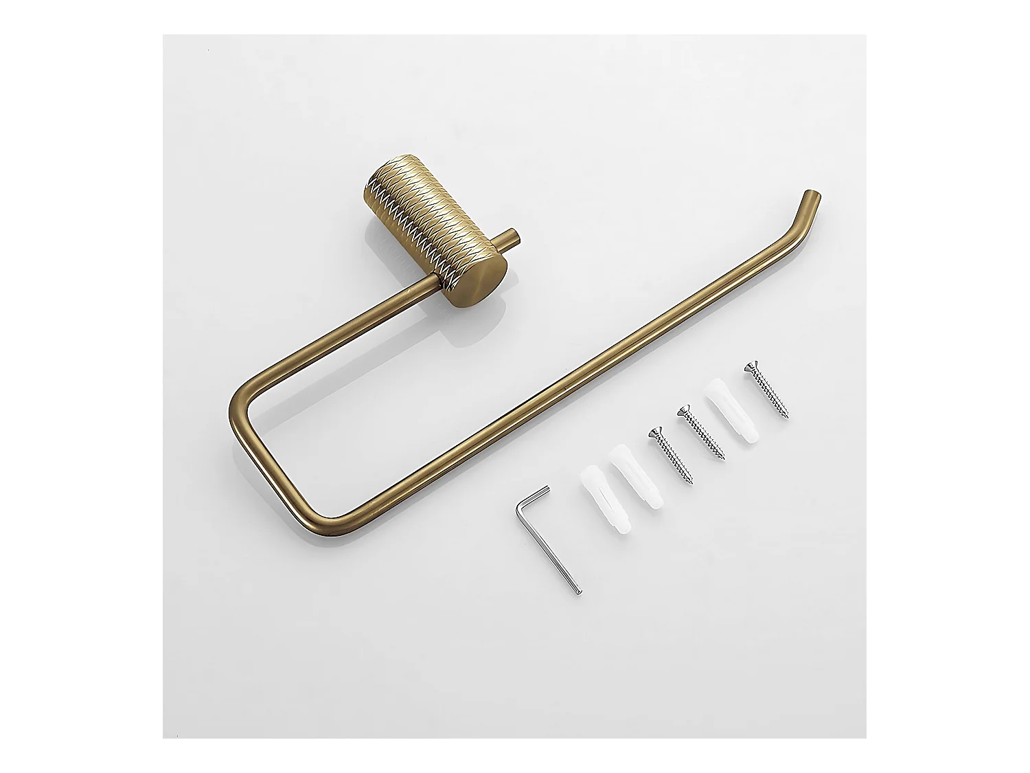 Portasciugamano Da Bagno Rea 9710 Prism Brush Gold