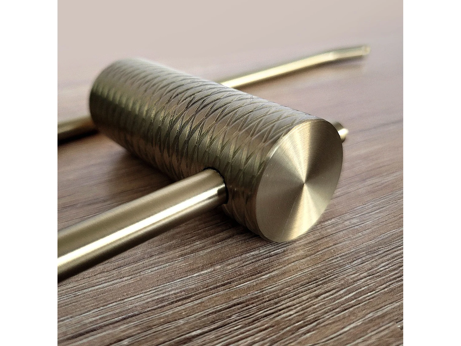 Porte-Serviette Rea 9710 Prism Brush Gold