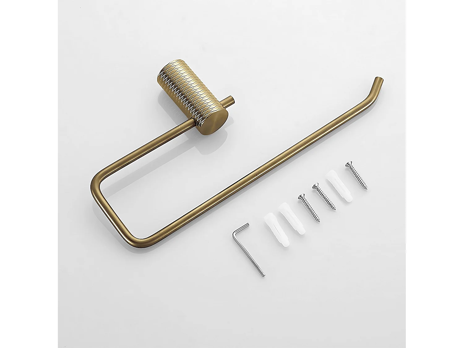 Porte-Serviette Rea 9710 Prism Brush Gold