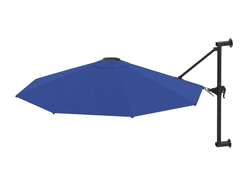 Berkeley  Wandparasol met metalen paal 300 cm blauw