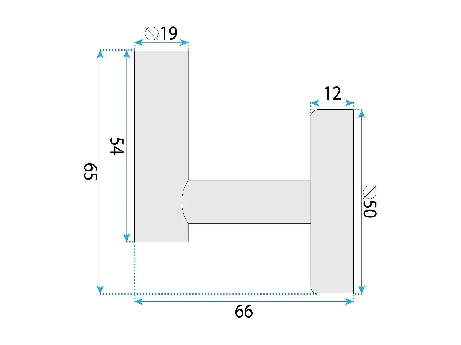Portasciugamano Da Bagno Rea  6606 Modern Brush Gold