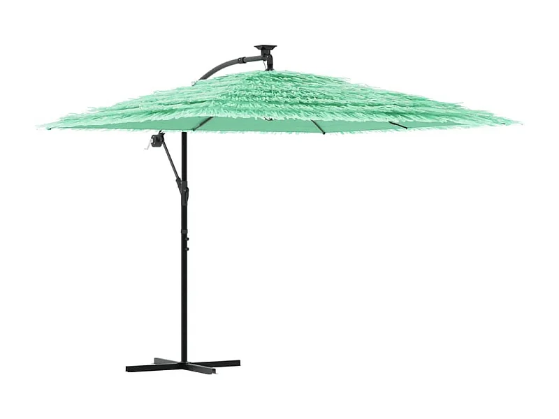 Beline  Parasol met stalen paal 269x269x235 cm groen