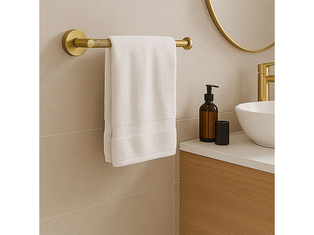 Porte-Serviette Rea 6610a Modern Brush Gold