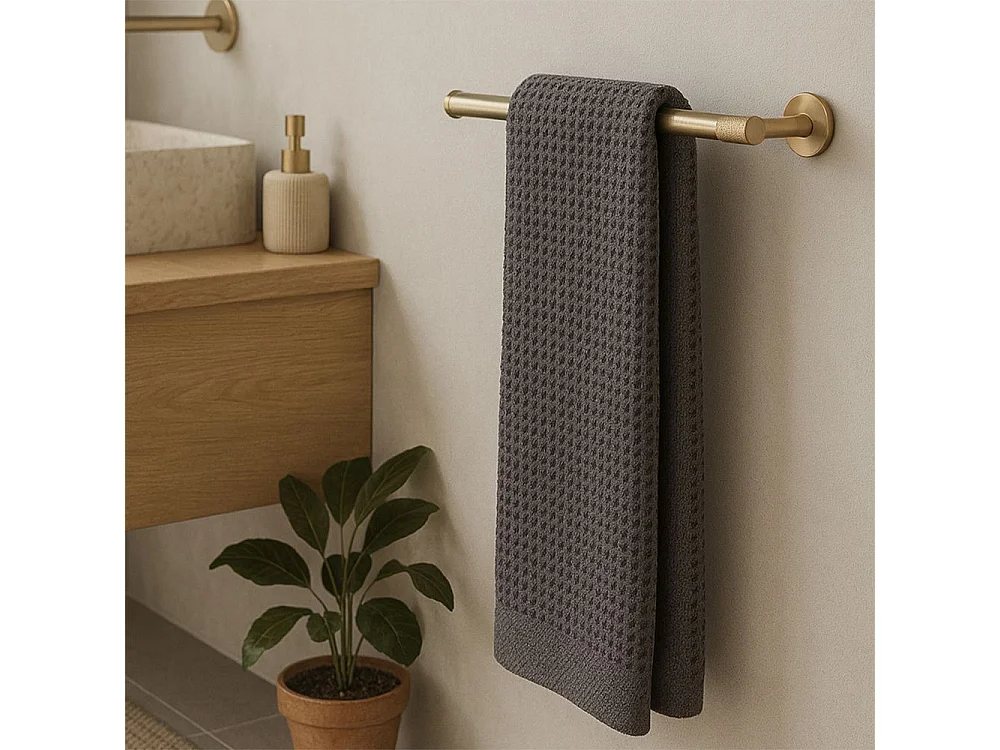 Porte-Serviette Rea 6610a Modern Brush Gold