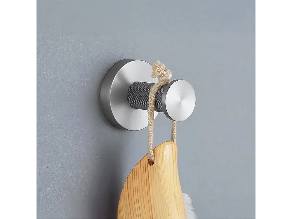 Porte-Serviette Rea 6606A Modern Brush Steel