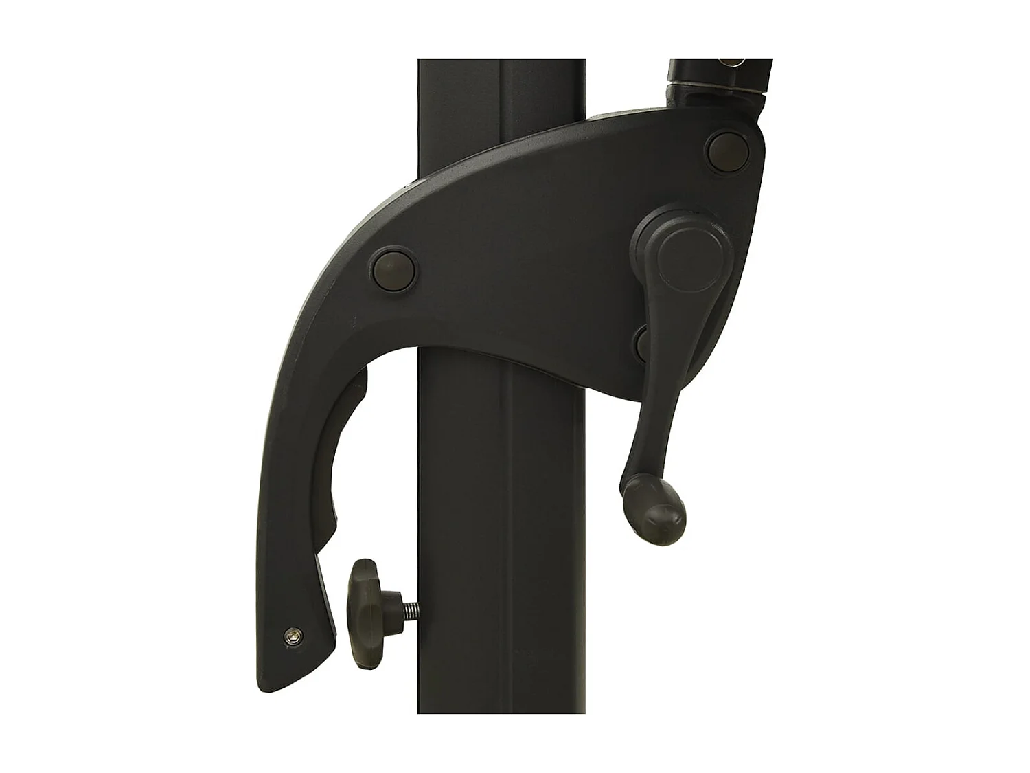 Roosendaal  Parasol 4-laags met aluminium paal 3x3 m zandkleurig