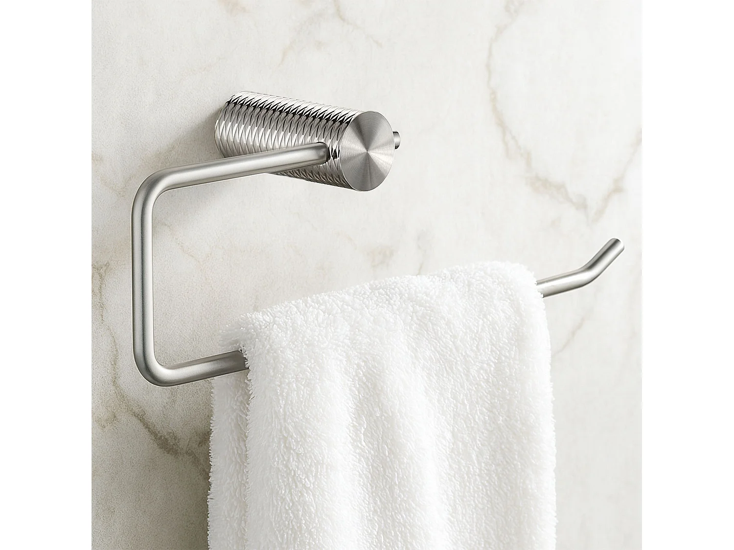 Porte-Serviette Rea 9710 Prism Brush Nickel