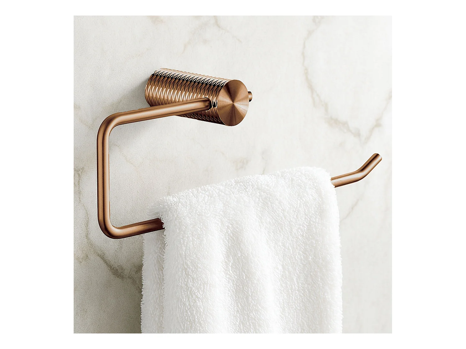 Percha De Baño Rea 9710 Prism Brush Copper