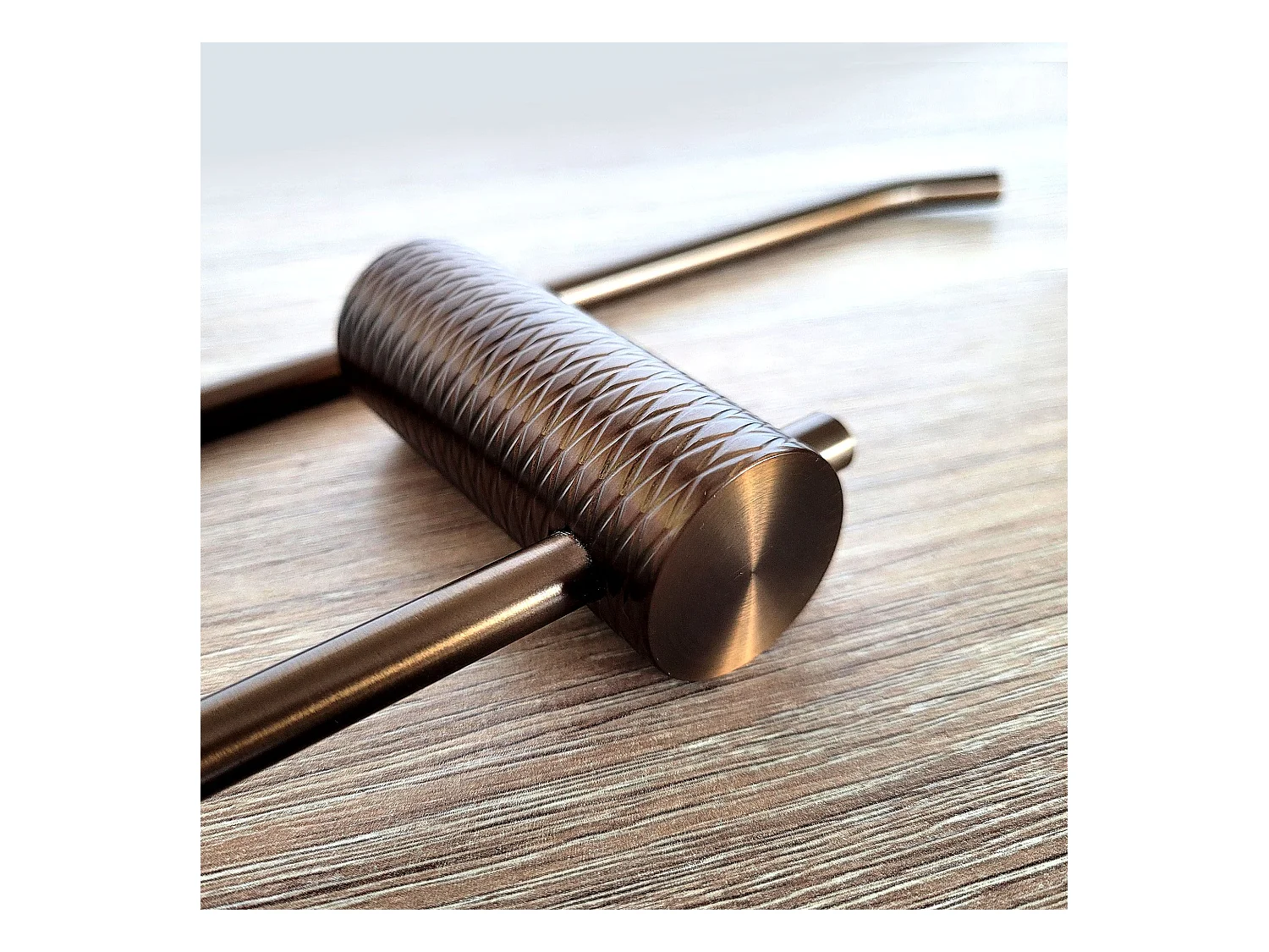 Percha De Baño Rea 9710 Prism Brush Copper