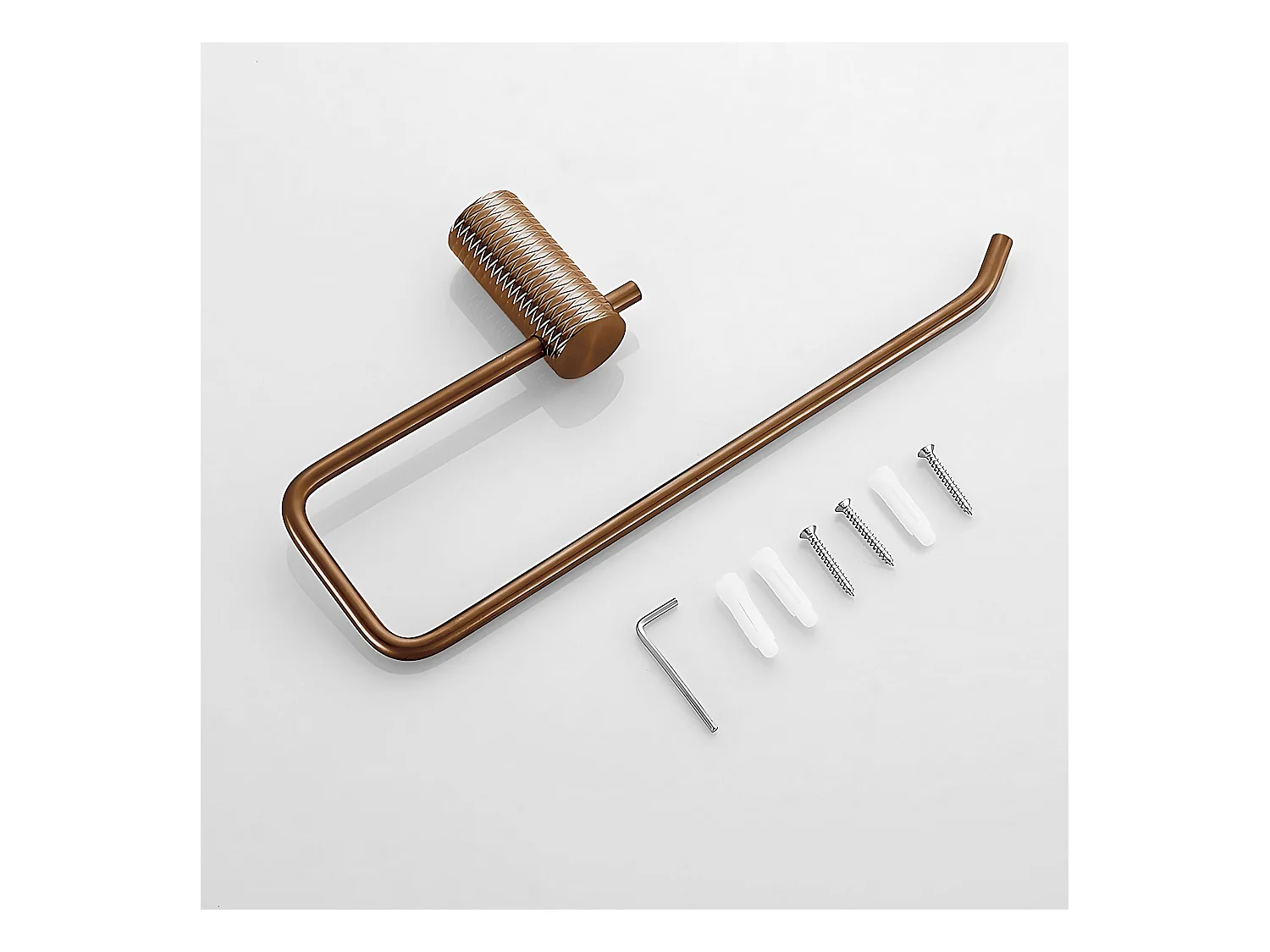 Percha De Baño Rea 9710 Prism Brush Copper