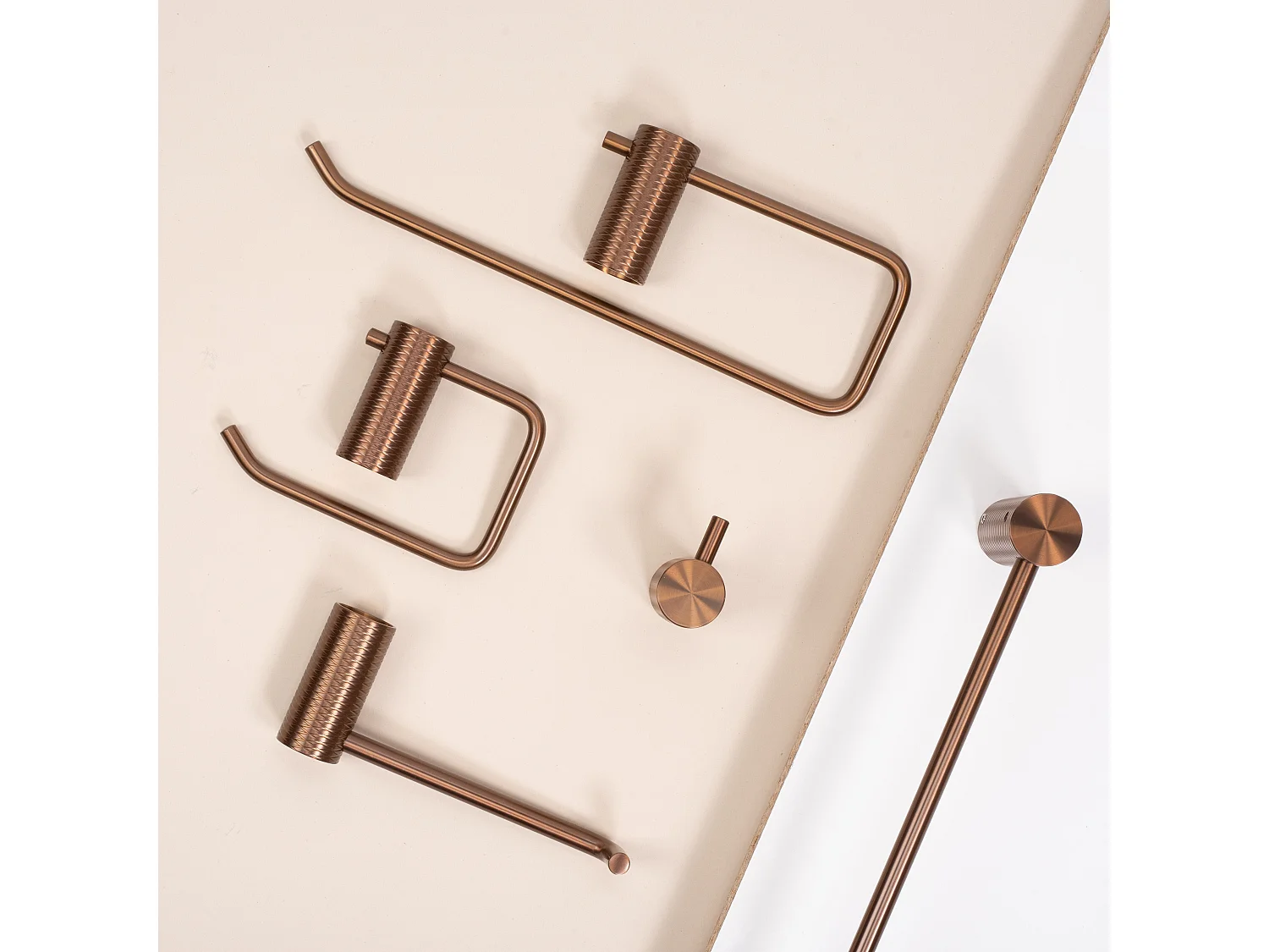 Porte-Serviette Rea 9710 Prism Brush Copper