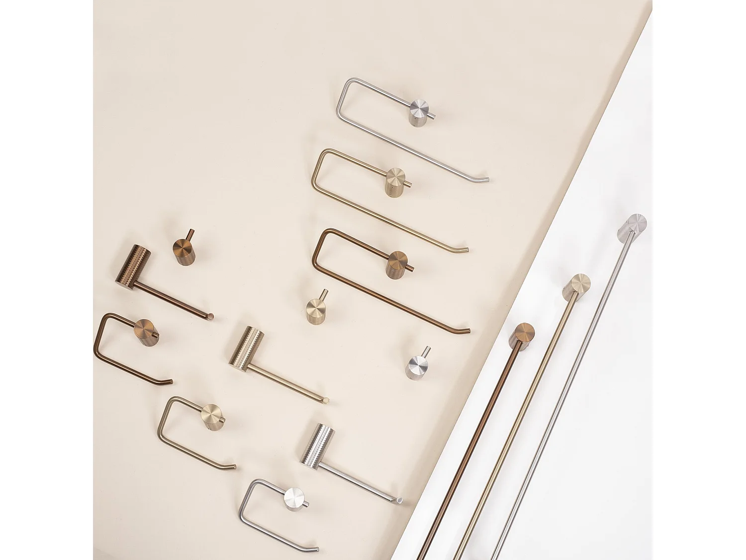 Porte-Serviette Rea 9710 Prism Brush Copper