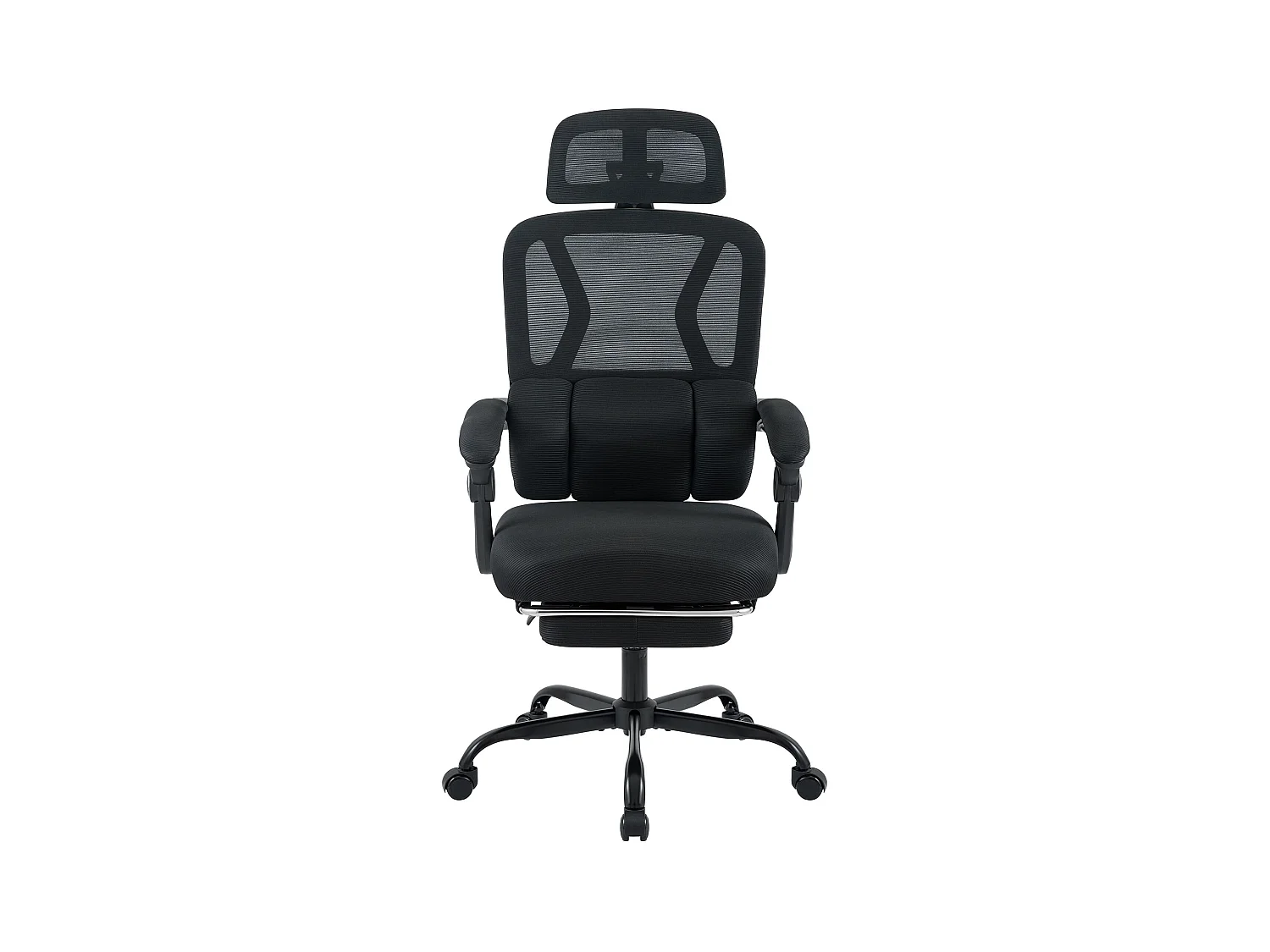 Chaise de bureau - Plastique - Noir - Liberton