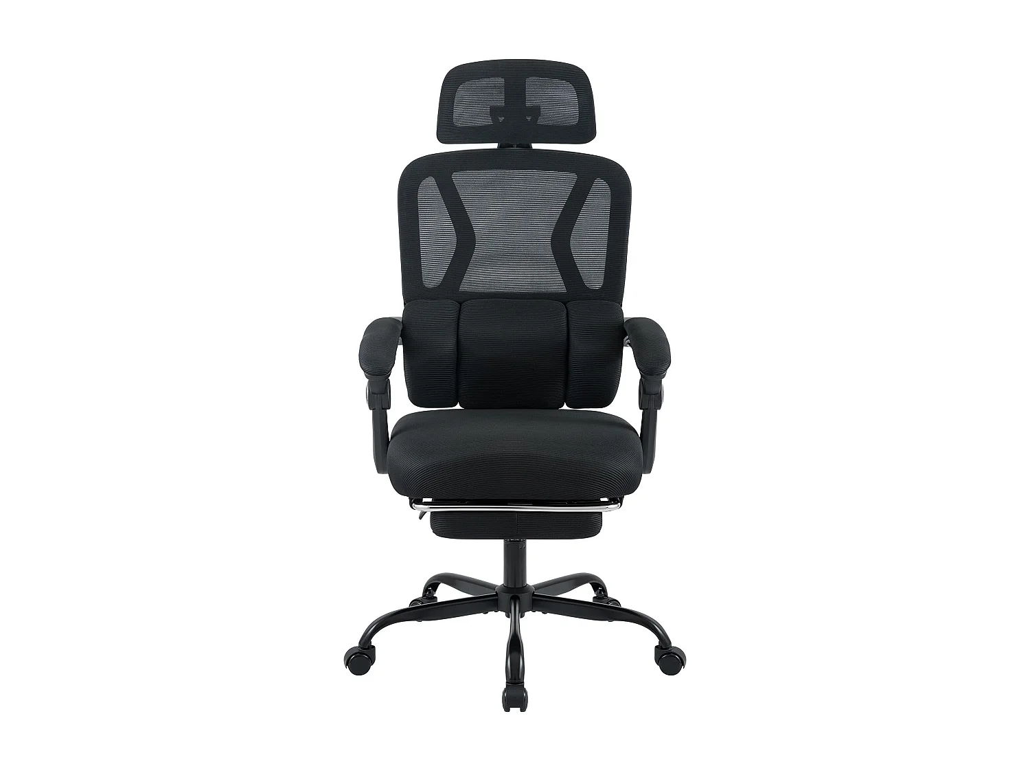 Chaise de bureau - Plastique - Noir - Liberton