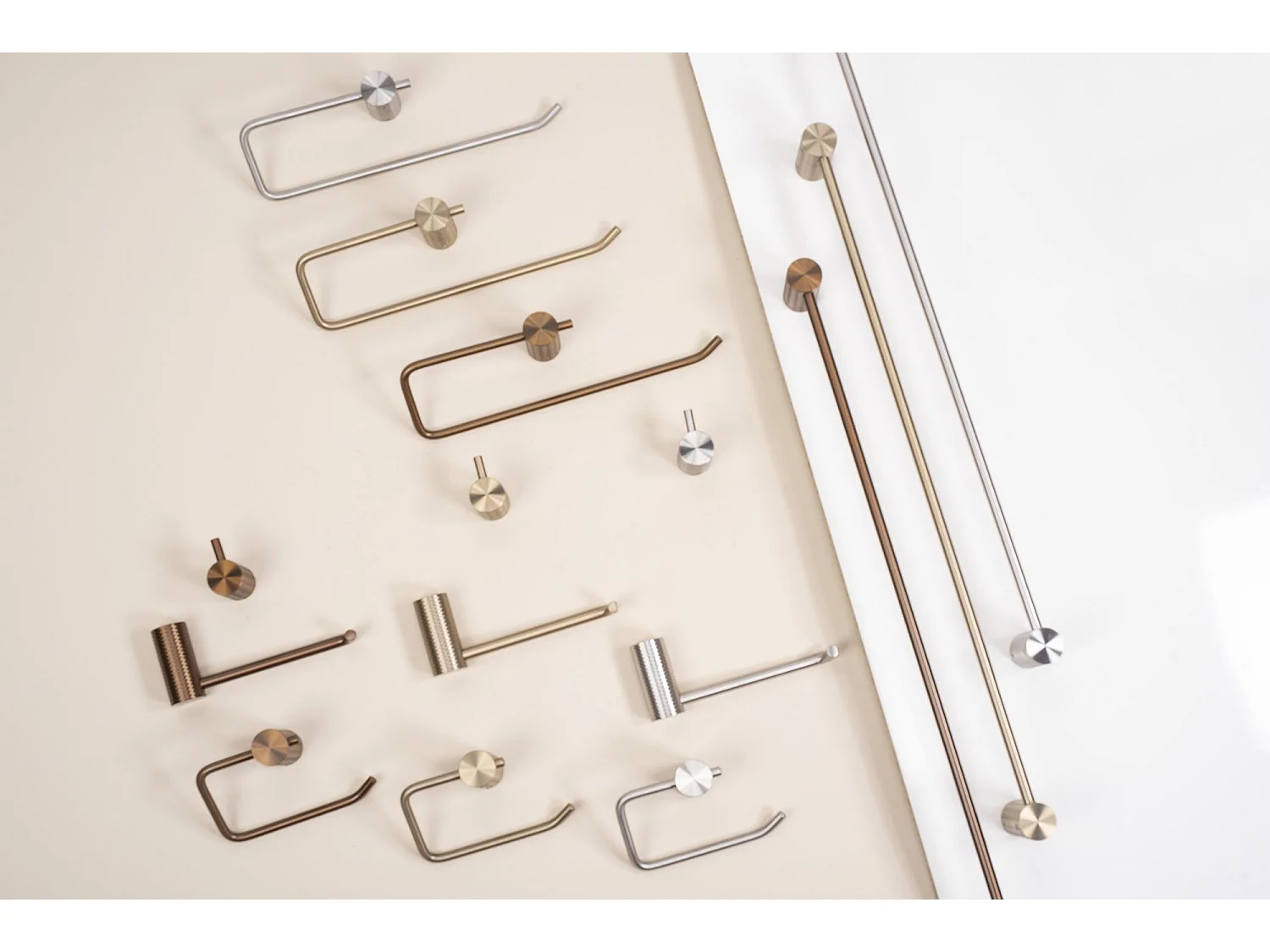 Rea 9711A Prism badeværelseskrog børstet stål