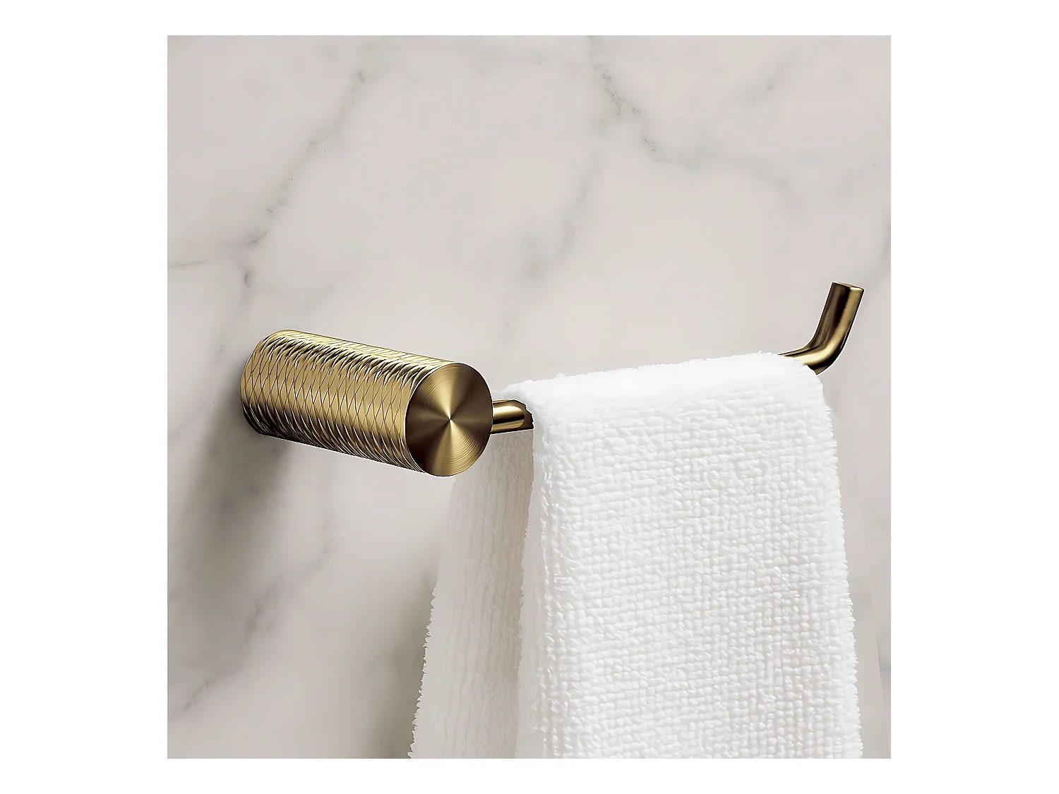 Portasciugamano Da Bagno Rea 9711A Prism Brush Gold