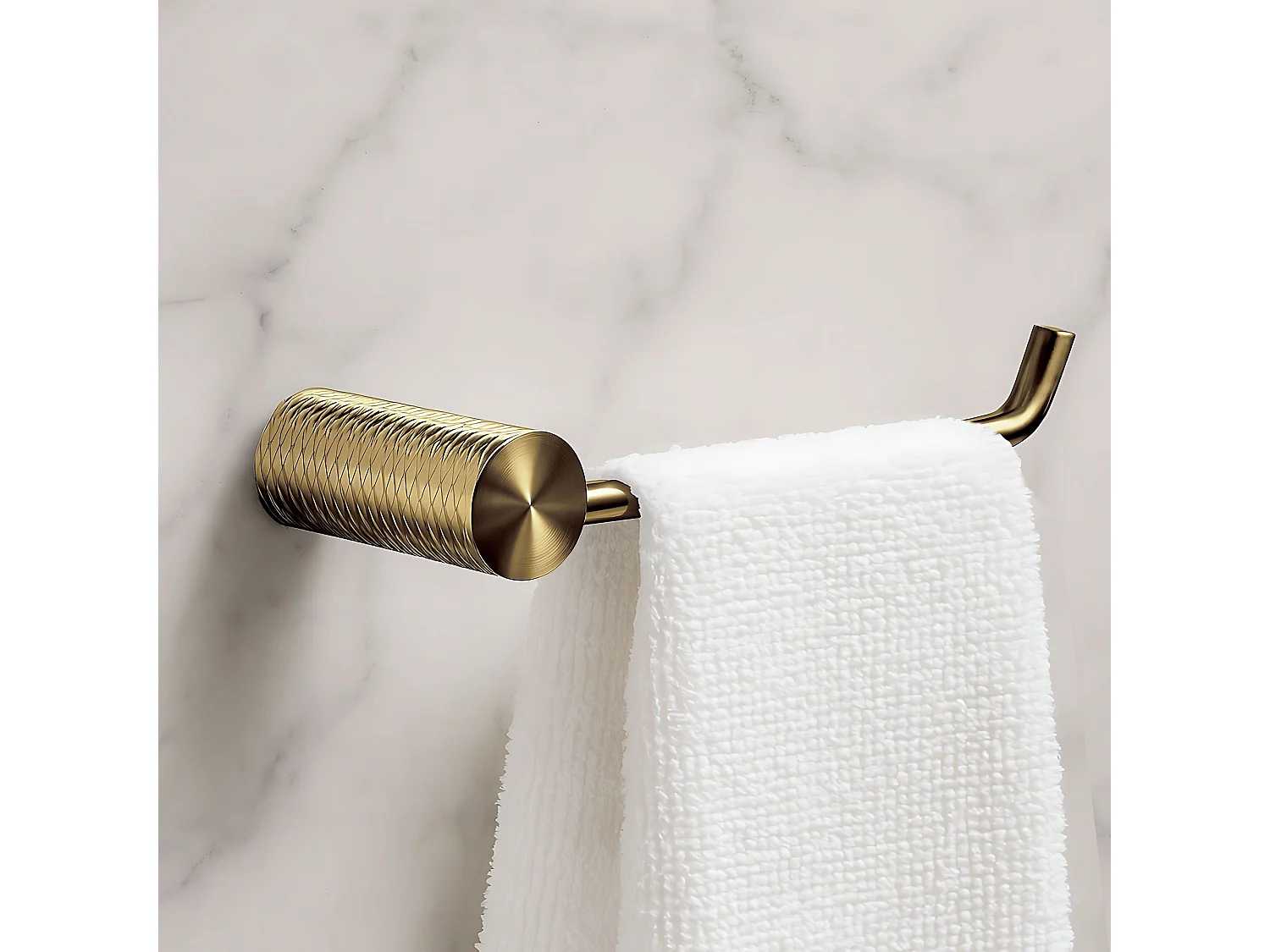 Porte-Serviette Rea 9711A Prism Brush Gold