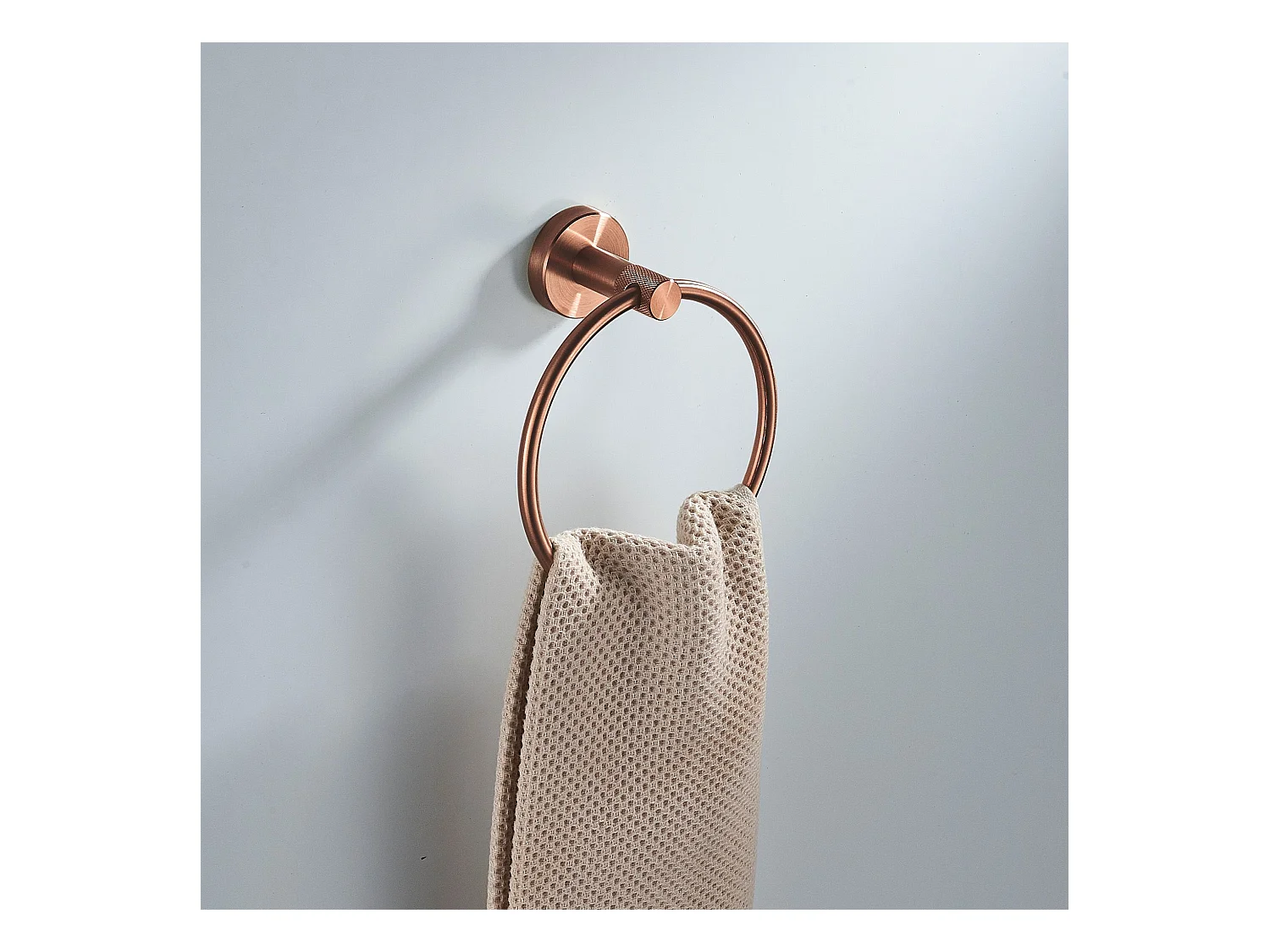 Percha De Baño Rea 6610 Modern Brush Copper