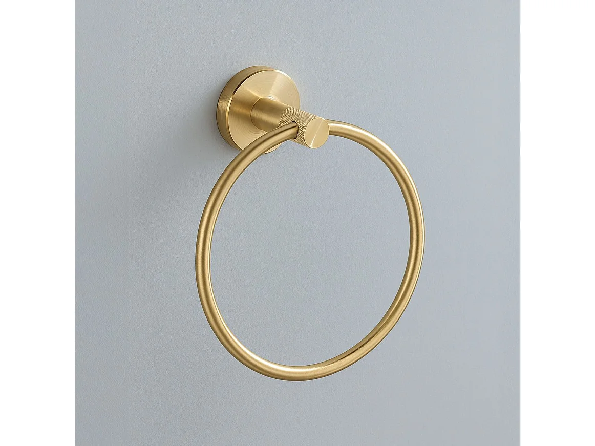 Porte-Serviette Rea 6610 Modern Brush Gold