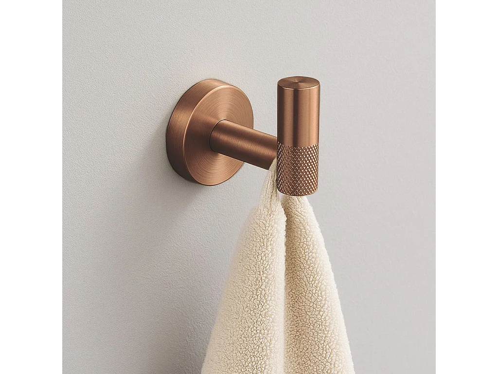 Portasciugamano Da Bagno Rea 6606 Modern Brush Copper