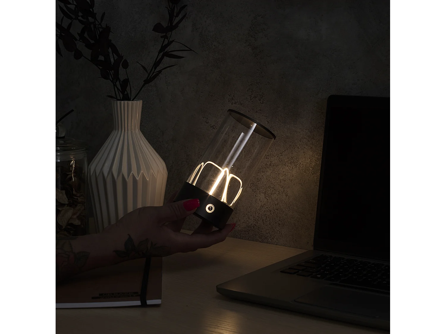 Lampe Led Rechargeable Noir