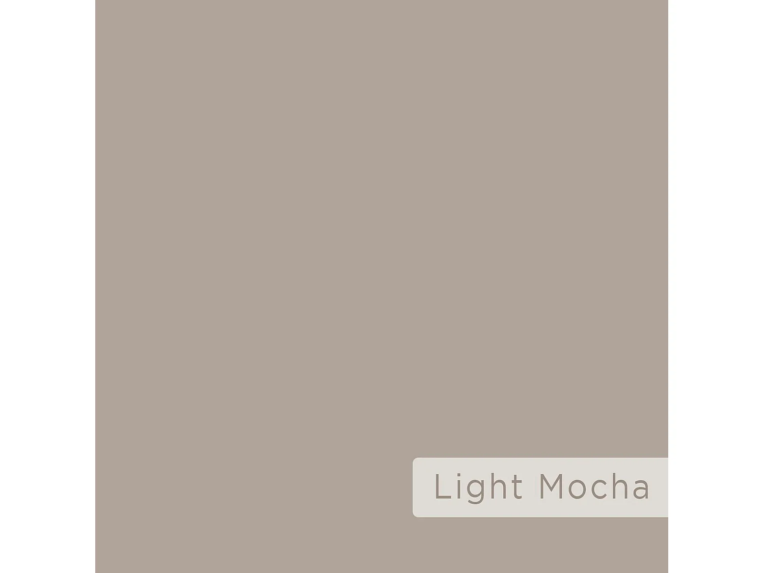 Chevet moderne moka - 1 niche ouverte, côté gauche JENA