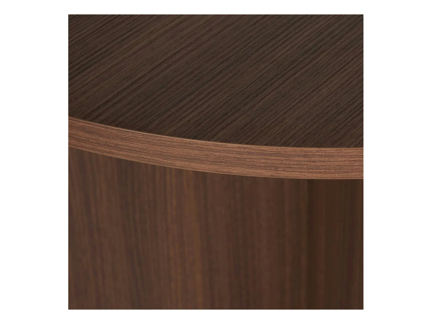 Table à manger moderne effet noyer pieds en V 180 cm MARFA