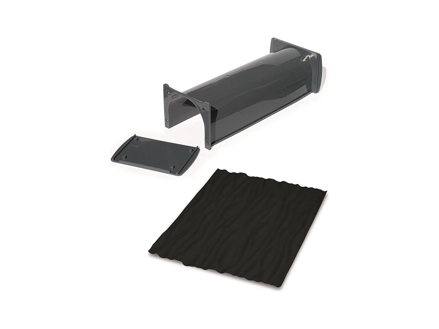 Coffret Moule A Buche Et Plaque Motif Noir