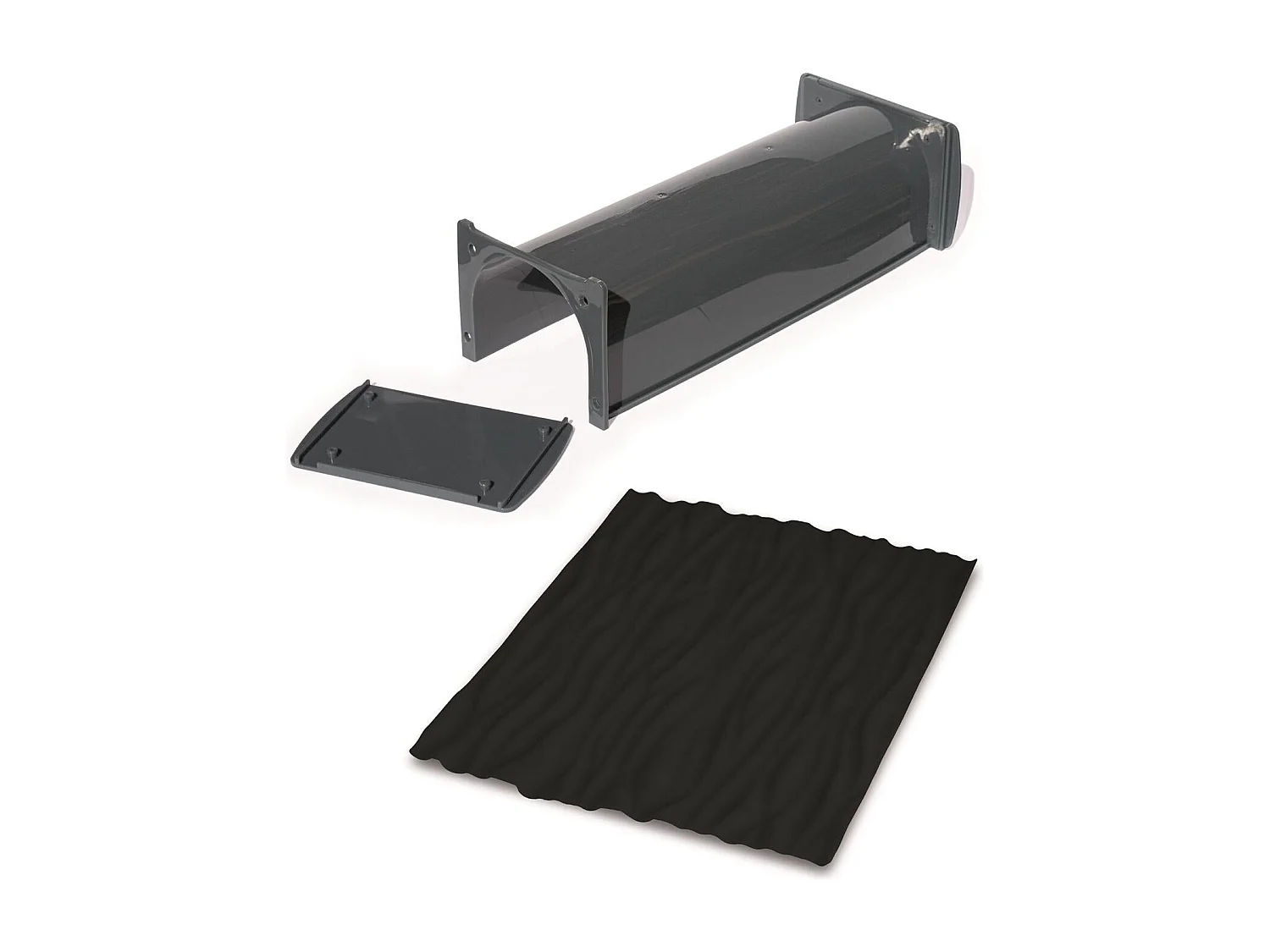 Coffret Moule A Buche Et Plaque Motif Noir