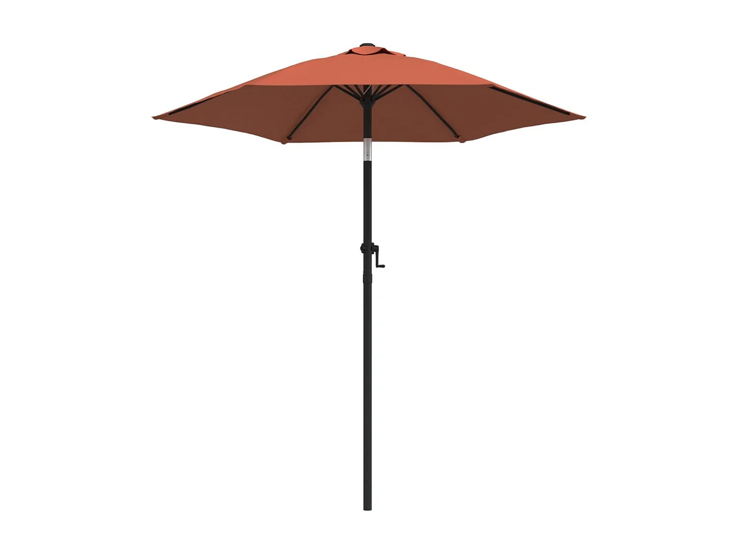 Marano di Napoli  Parasol Terre cuite 200x224 cm Aluminium