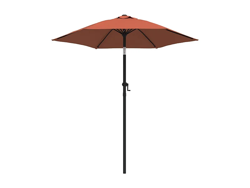 Marano di Napoli  Parasol Terre cuite 200x224 cm Aluminium