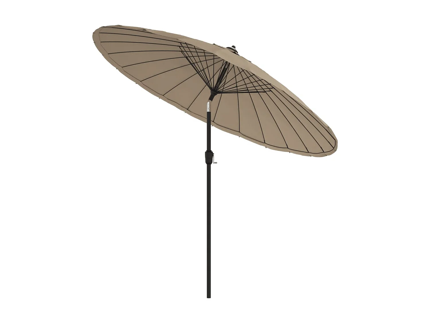 Castlefleming  Parasol met aluminium paal 270 cm taupe